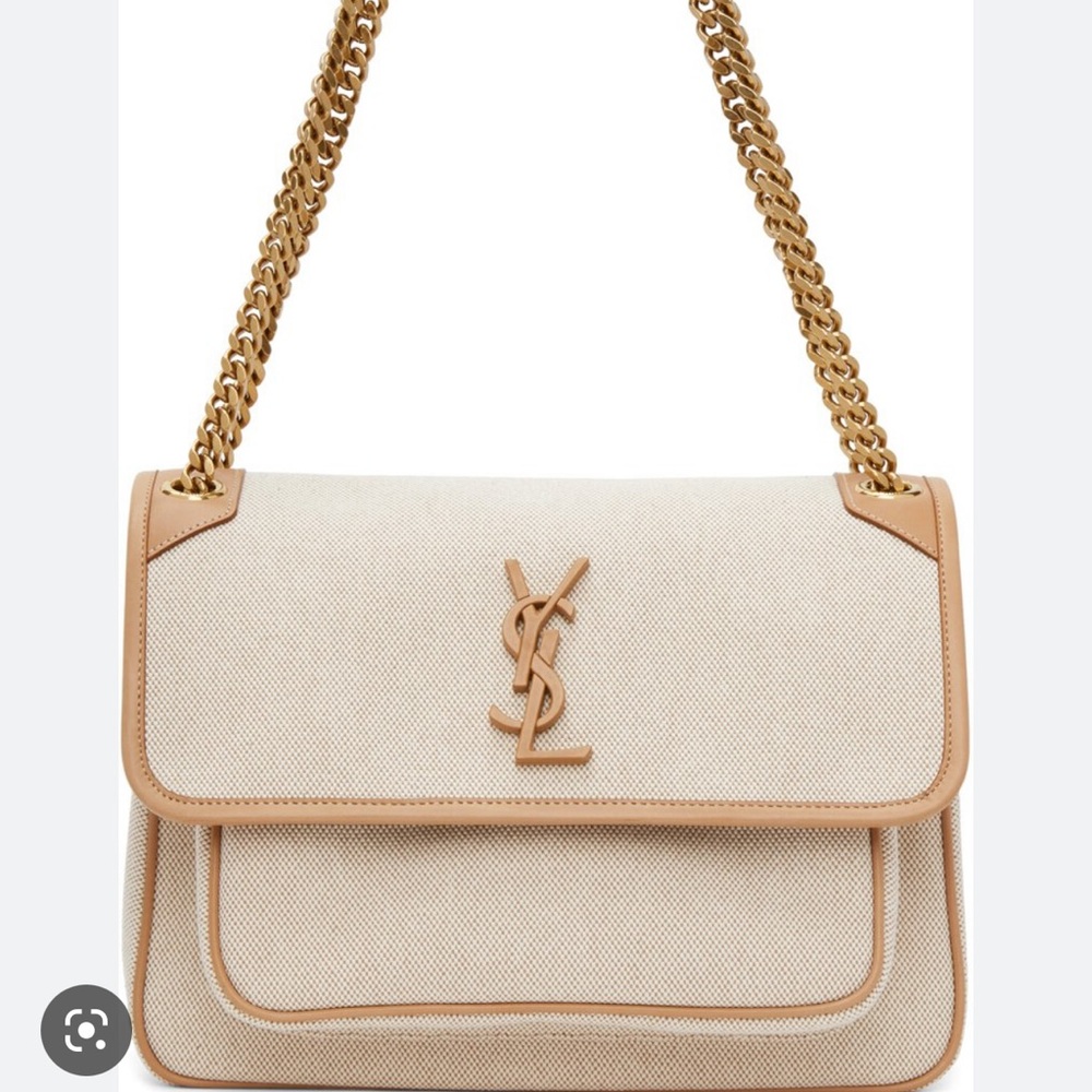 Yve Saint Laurent Niki Canvas Bag